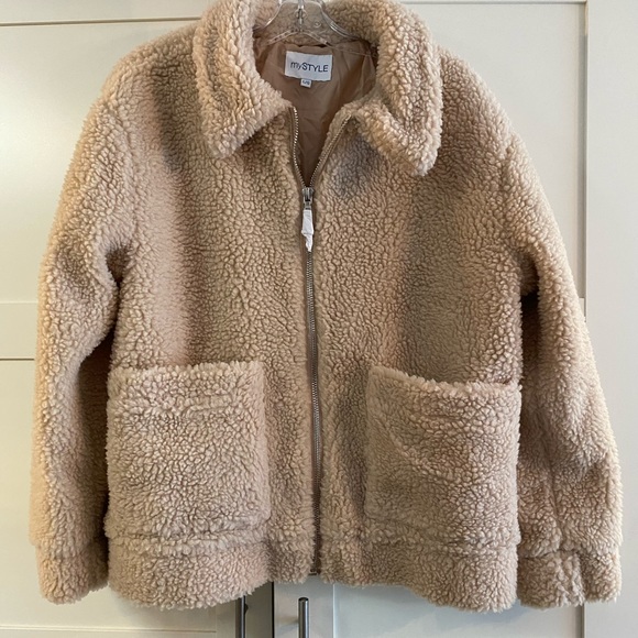 Jacket large pockets with zipper - Picture 3 of 4